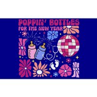 Boho Floral Nicu Crew Nurse Poppin Bottles For The New Year Bumper Sticker