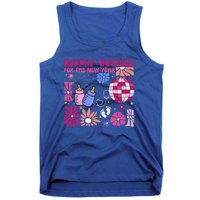 Boho Floral Nicu Crew Nurse Poppin Bottles For The New Year Tank Top