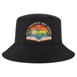 Ban Fascists Not Books Cool Comfort Performance Bucket Hat