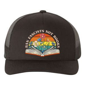 Ban Fascists Not Books Yupoong Adult 5-Panel Trucker Hat