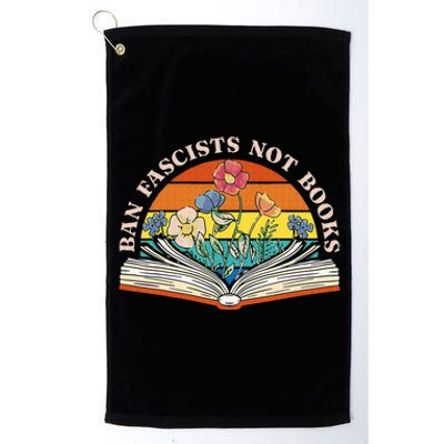 Ban Fascists Not Books Platinum Collection Golf Towel