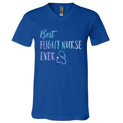 Best Flight Nurse Ever National Nurses Week Gift V-Neck T-Shirt