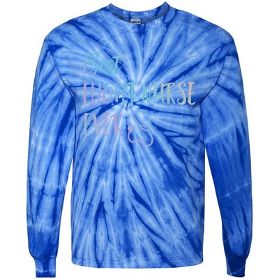 Best Flight Nurse Ever National Nurses Week Gift Tie-Dye Long Sleeve Shirt