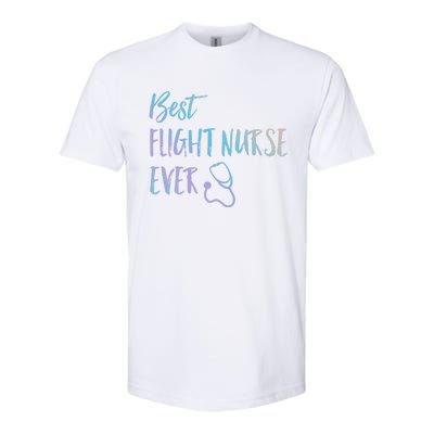 Best Flight Nurse Ever National Nurses Week Gift Softstyle CVC T-Shirt