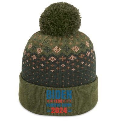 Biden for Nursing Home 2024 Pro Trump 2024 Election Costume The Baniff Cuffed Pom Beanie