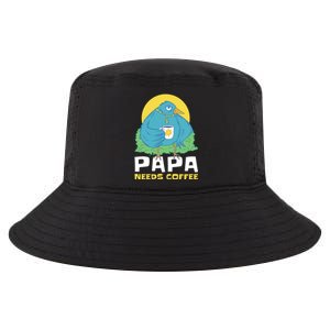 Bird Father Needs Coffee For Fathersday Gift Cool Comfort Performance Bucket Hat