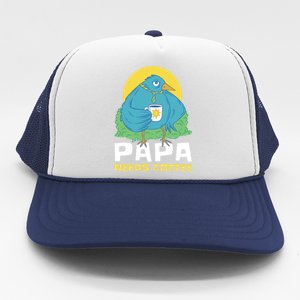 Bird Father Needs Coffee For Fathersday Gift Trucker Hat