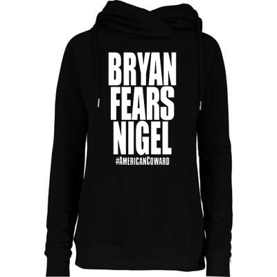 Bryan Fears Nigel Womens Funnel Neck Pullover Hood