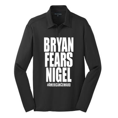 Bryan Fears Nigel Silk Touch Performance Long Sleeve Polo