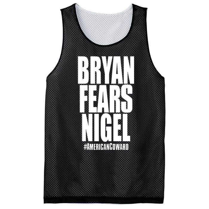 Bryan Fears Nigel Mesh Reversible Basketball Jersey Tank