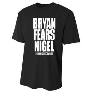 Bryan Fears Nigel Performance Sprint T-Shirt