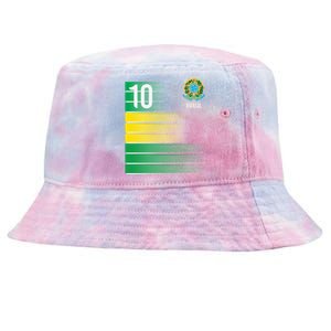 Brasil Flag Number 10 Brazil Soccer   Boys   Pullover Hoodie Tie-Dyed Bucket Hat