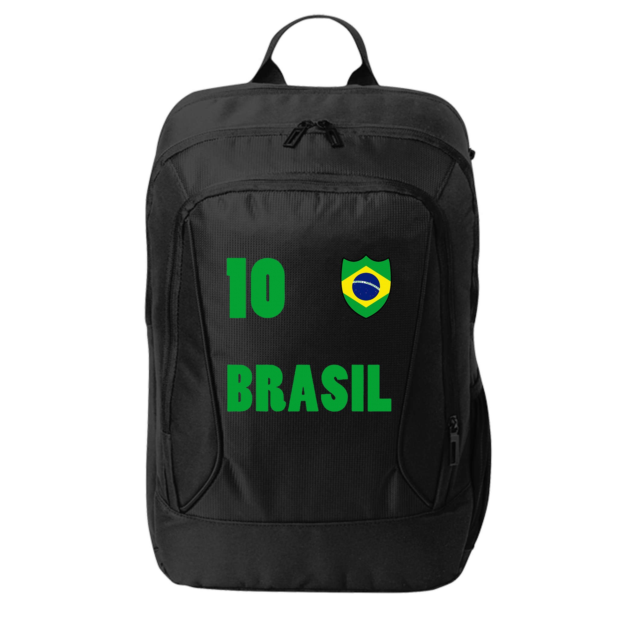 Brazil Flag Number 10 Brasil City Backpack