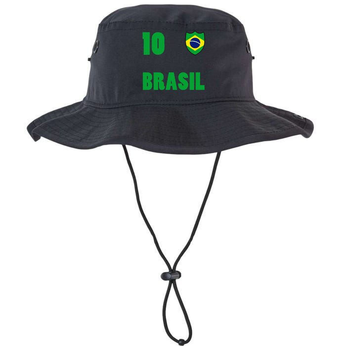 Brazil Flag Number 10 Brasil Legacy Cool Fit Booney Bucket Hat