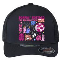 Boho Floral Nicu Crew Nurse Poppin Bottles For The New Year Flexfit Unipanel Trucker Cap