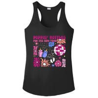 Boho Floral Nicu Crew Nurse Poppin Bottles For The New Year Ladies PosiCharge Competitor Racerback Tank