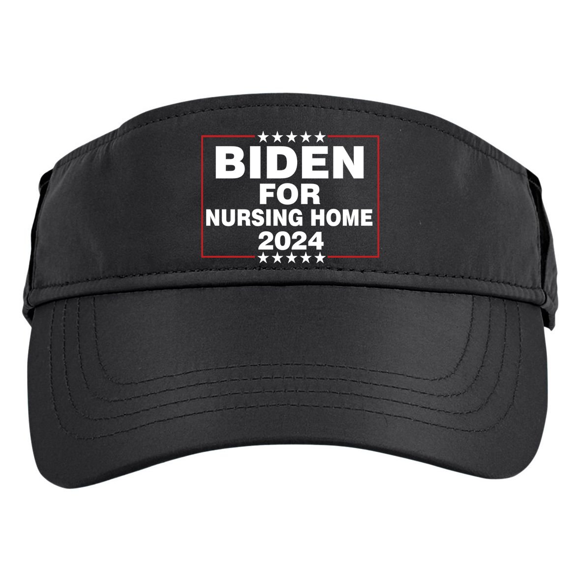 Biden For Nursing Home 2024 Adult Drive Performance Visor