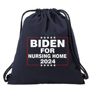 Biden For Nursing Home 2024 Drawstring Bag