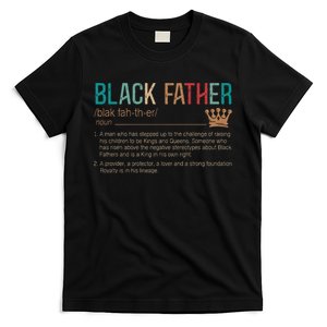 Black Father Noun Father Day Gifts Classic T-Shirt