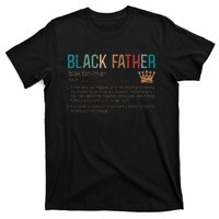 Black Father Noun Father Day Gifts Classic T-Shirt