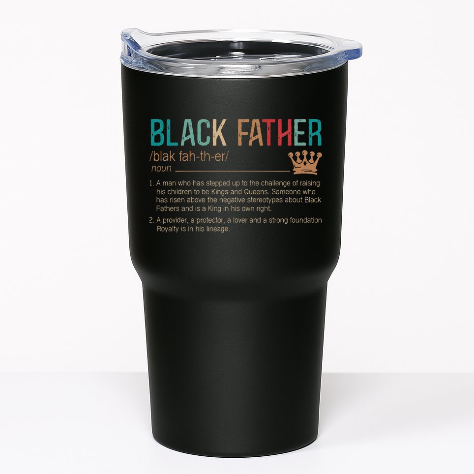 Black Father Noun Father Day Gifts Classic Tumbler