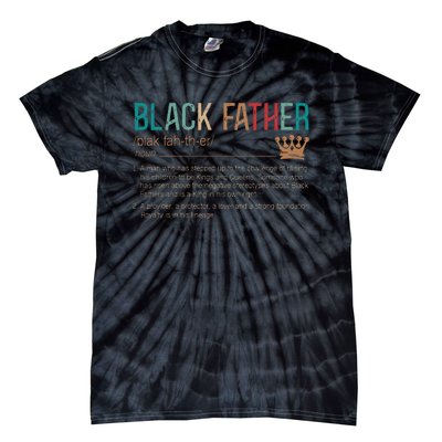 Black Father Noun Father Day Gifts Classic Tie-Dye T-Shirt