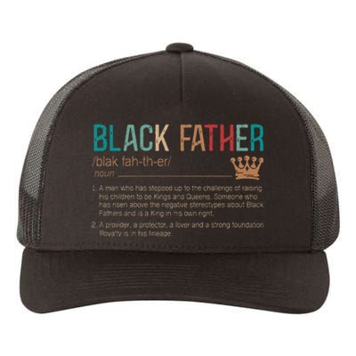 Black Father Noun Father Day Gifts Classic Yupoong Adult 5-Panel Trucker Hat