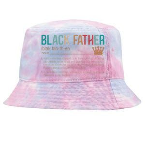 Black Father Noun Father Day Gifts Classic Tie-Dyed Bucket Hat