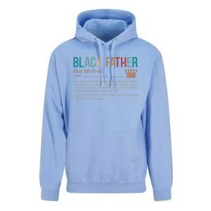 Black Father Noun Father Day Funny Gift Classic Gift Unisex Surf Hoodie