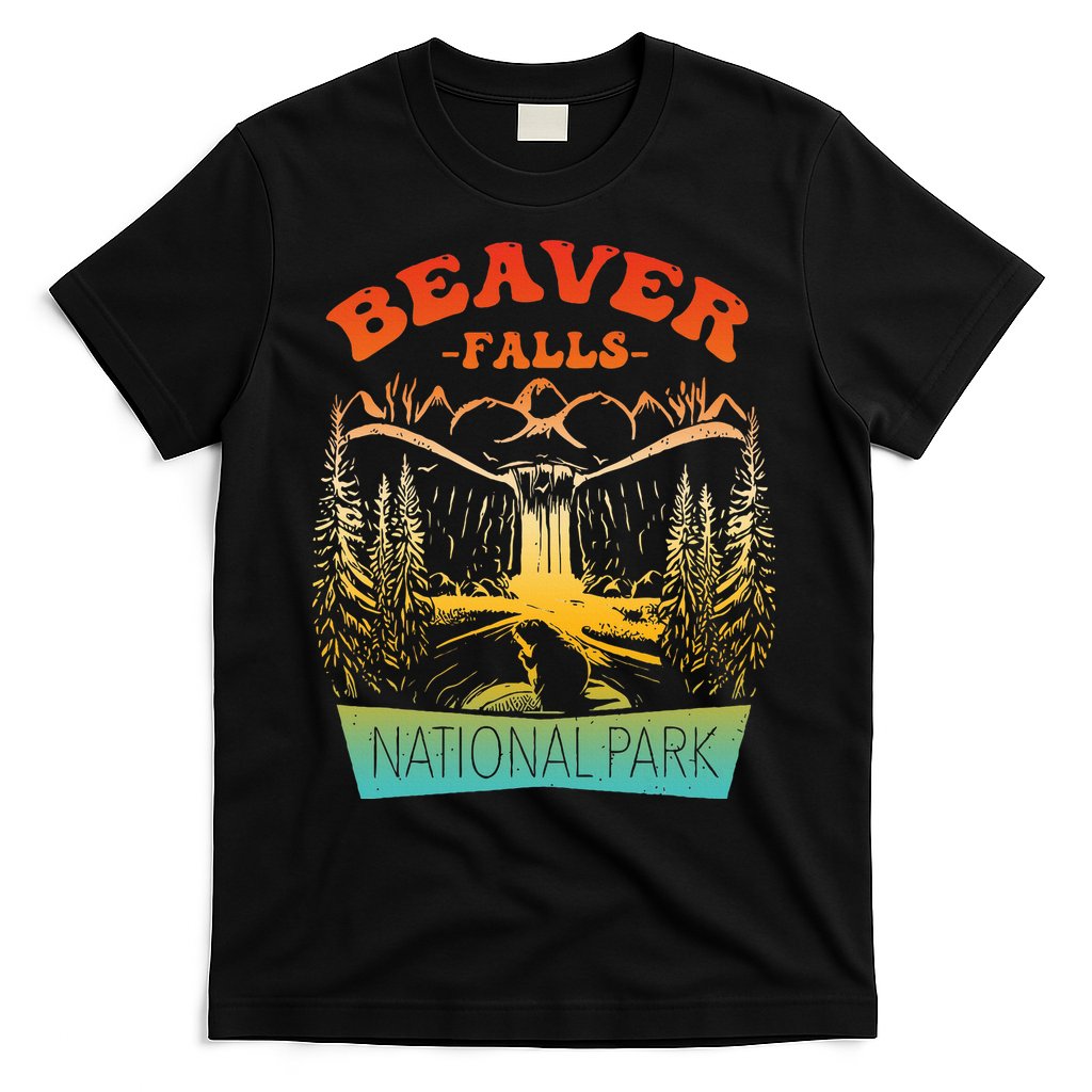 Beaver Falls National Park Vintage Design T-Shirt