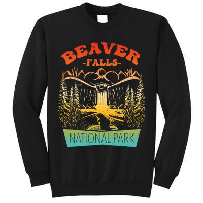 Beaver Falls National Park Vintage Design Tall Sweatshirt