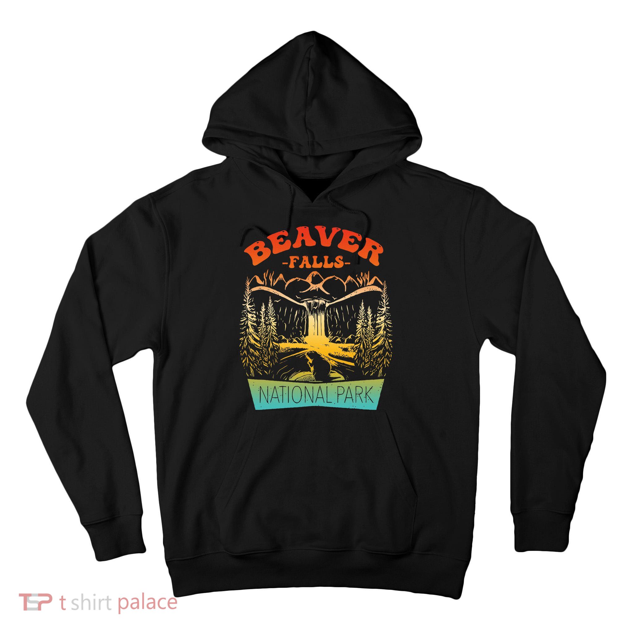 Beaver Falls National Park Vintage Design Tall Hoodie