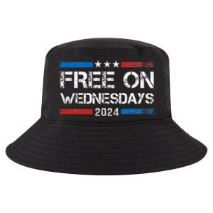 Biden Free On Wednesdays Us Flag Cool Comfort Performance Bucket Hat