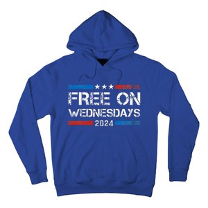 Biden Free On Wednesdays Us Flag Hoodie