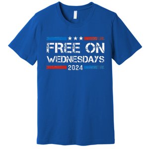 Biden Free On Wednesdays Us Flag Premium T-Shirt