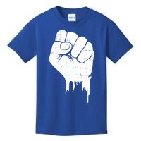 Black Fist Original Black Power Symbol Empower Blm Meaningful Gift Kids T-Shirt