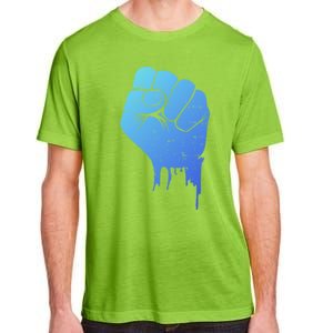 Black Fist Original Black Power Symbol Empower Blm Meaningful Gift Adult ChromaSoft Performance T-Shirt