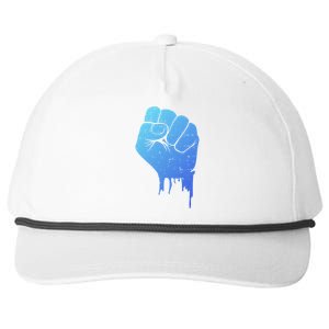 Black Fist Original Black Power Symbol Empower Blm Meaningful Gift Snapback Five-Panel Rope Hat