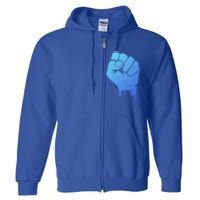 Black Fist Original Black Power Symbol Empower Blm Meaningful Gift Full Zip Hoodie