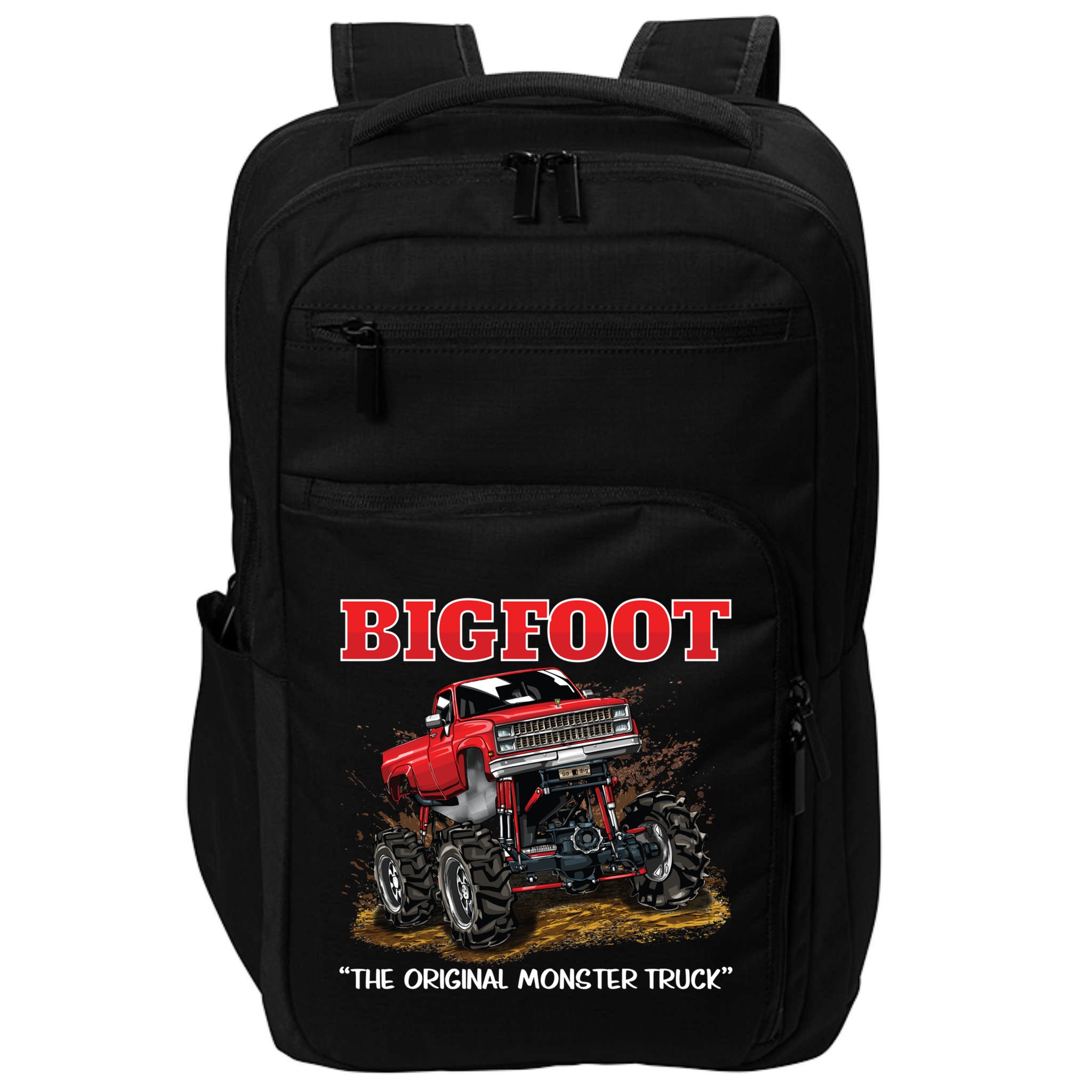 Big Foot Original Monster Truck Gift Impact Tech Backpack