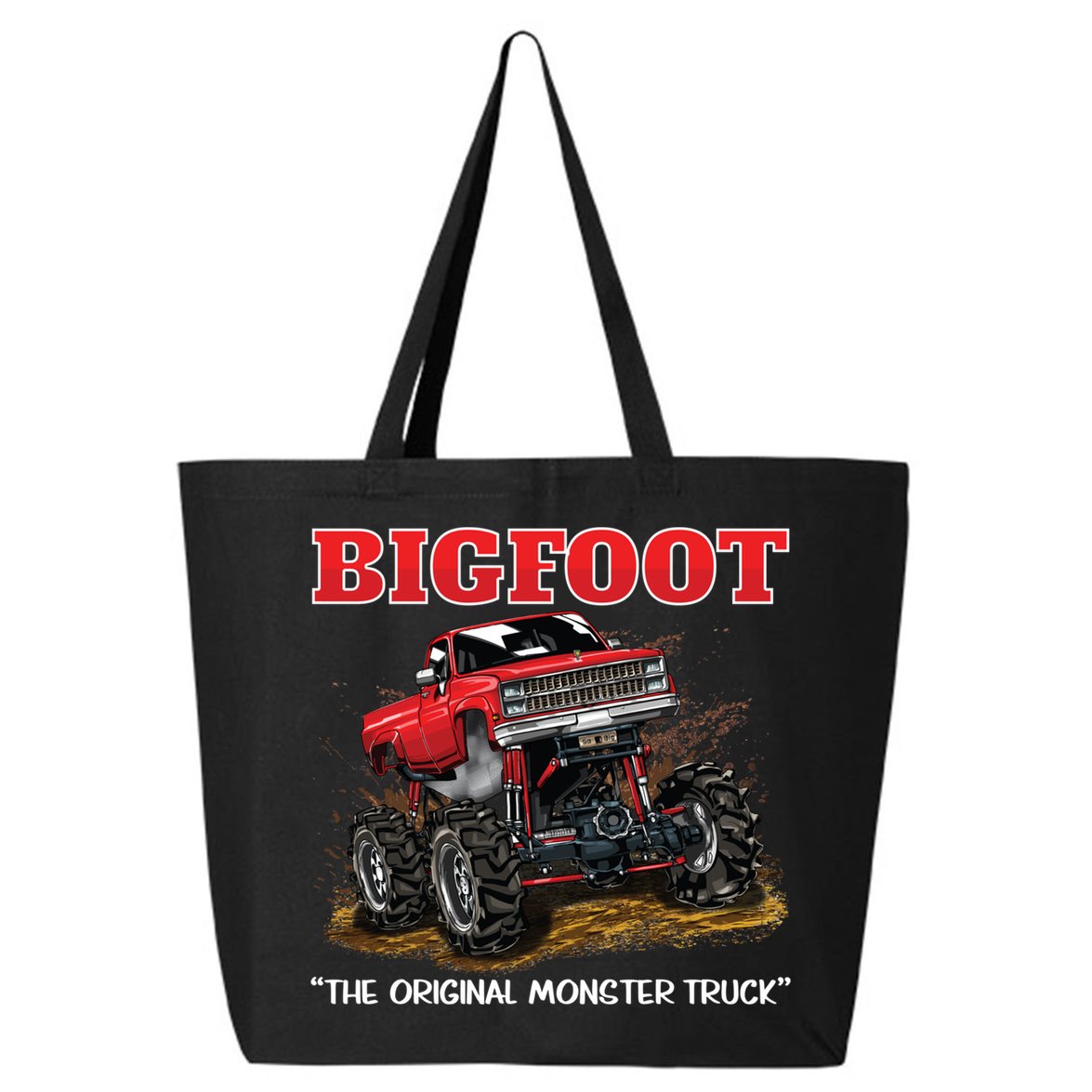 Big Foot Original Monster Truck Gift 25L Jumbo Tote