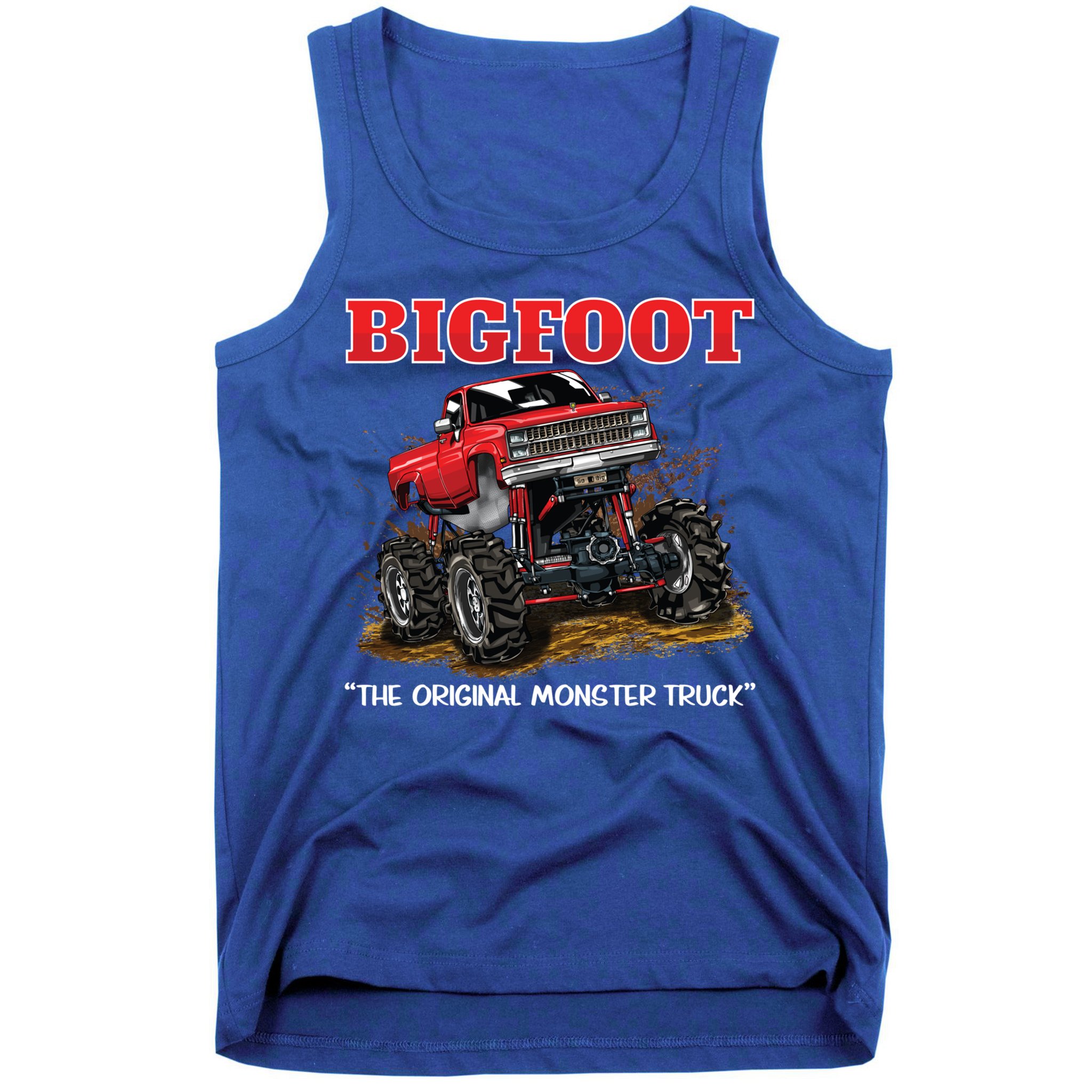 Big Foot Original Monster Truck Gift Tank Top