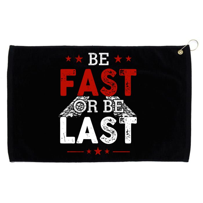 Be Fast Or Last Drag Dirt Racing Race Car Driver Racer Grommeted Golf Towel