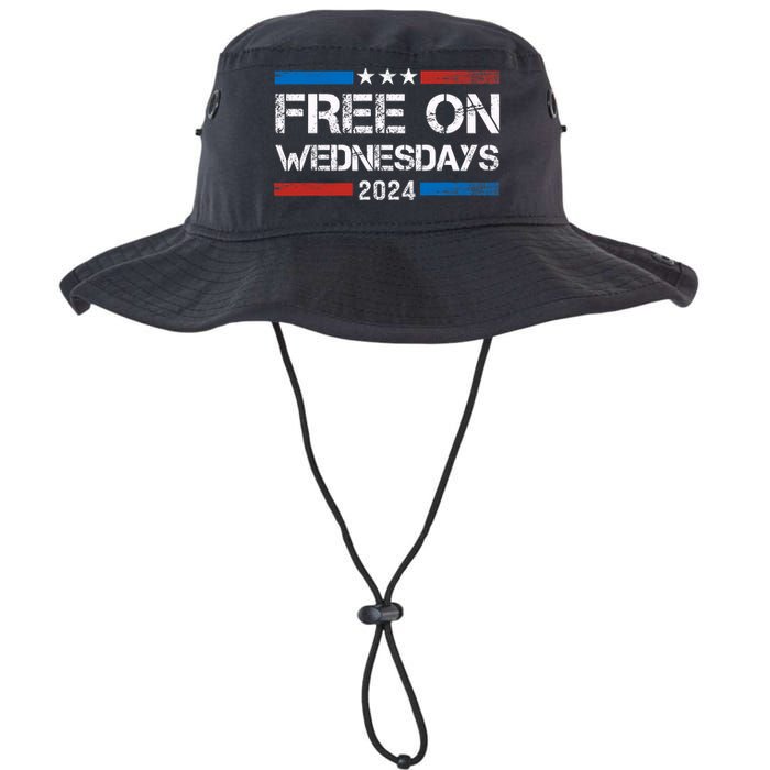 Biden Free On Wednesdays Us Flag Vintage Anti Trump Legacy Cool Fit Booney Bucket Hat