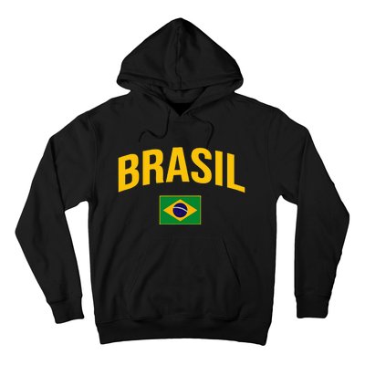 Brasil Flag Of Brazil Hoodie