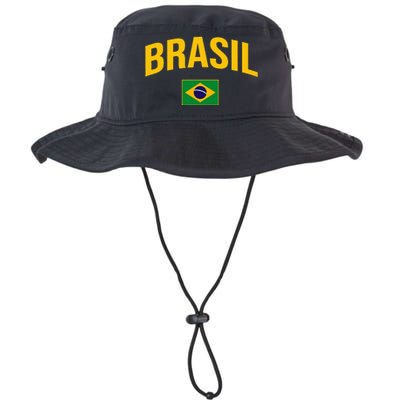 Brasil Flag Of Brazil Legacy Cool Fit Booney Bucket Hat