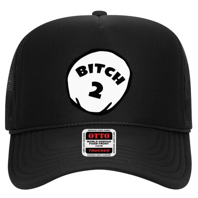 Best Friend Outfits Thing 1 And 2 Bitch 1 And 2 Trucker Hat