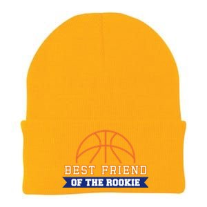 Best Friend Of Rookie 1st Birthday Basketball Theme Matching Cute Gift Knit Cap Winter Beanie