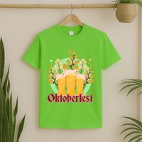 Boho Floral Oktoberfest Beers T-Shirt