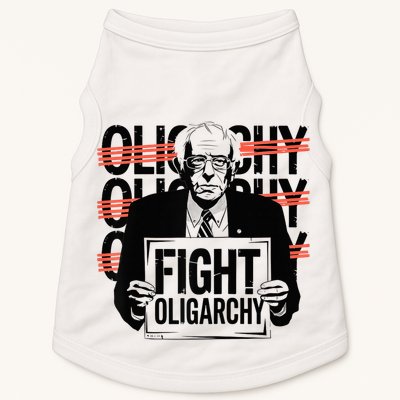 Bernie Fight Oligarchy Raglan Baseball Doggie Tank